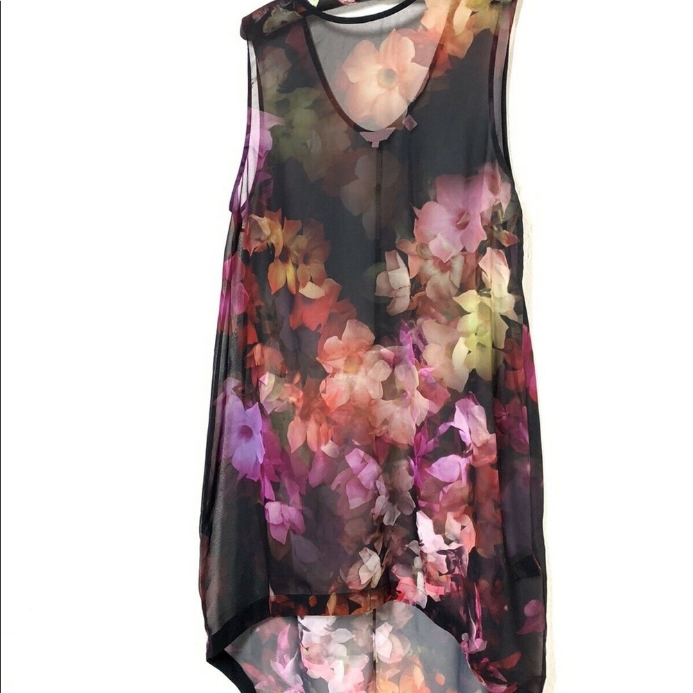 Ted Baker Cover Up Cascading Floral Midi L
